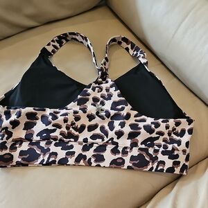 Leopard Print Sports Bra